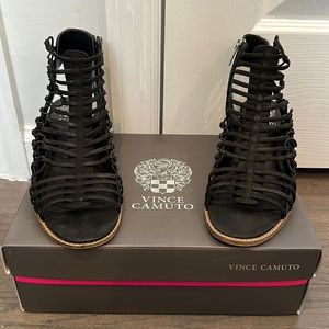 Vince Camuto black sandals size 9